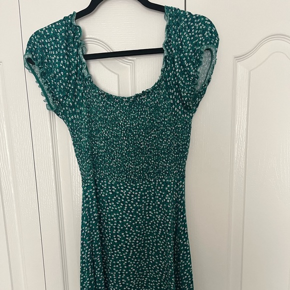 slim fit dress slacks Francesca Maxi Dress, in Champagne Tulle Ruffle, Size: XL | Show Me Your Mumu main image 0